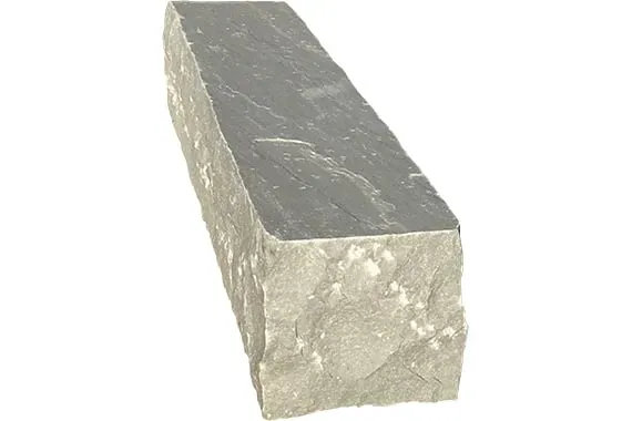 Présentation du matériau bordures gres gris
