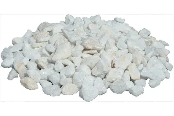 Présentation du matériau concasses marbre blanc pur fiche