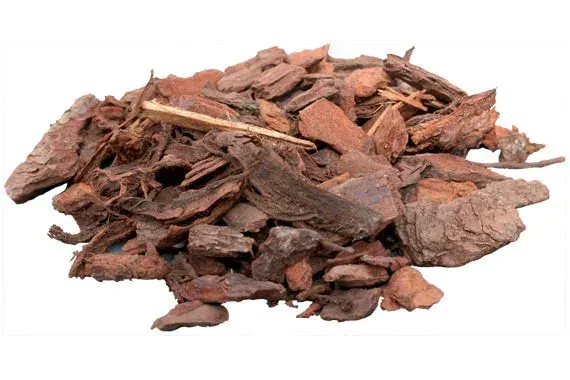 Présentation du matériau ecorce de pin fiche
