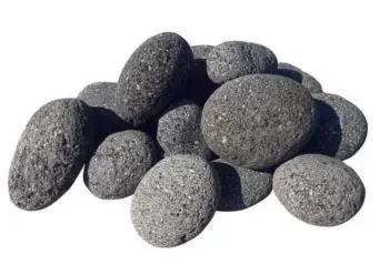 Présentation du matériau galets bali black