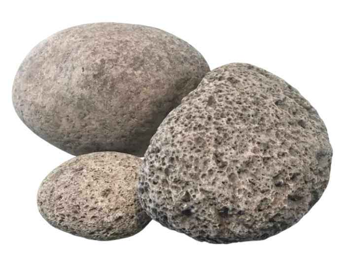 Présentation du matériau galets basalte etna