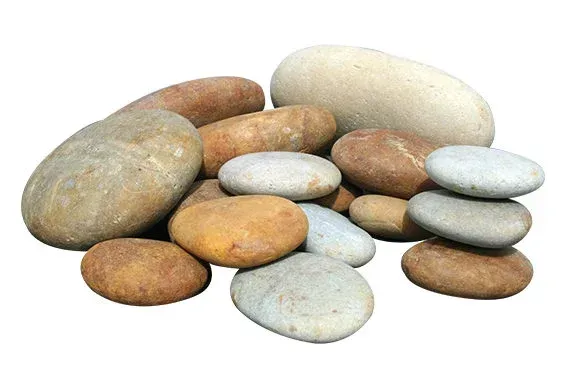 Présentation du matériau galets plats tage