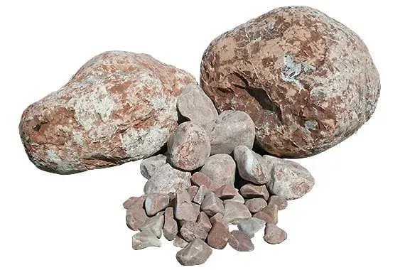 Présentation du matériau galets rosa malaga