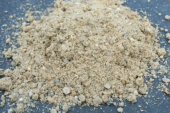 Présentation du matériau sable remblai fiche